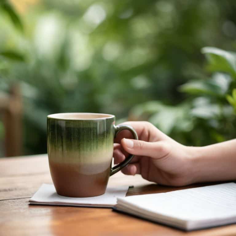 Sipping Sustainability coffee