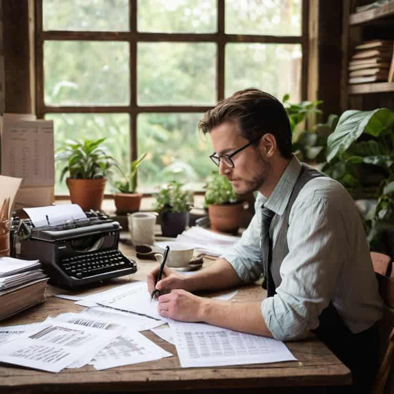Crafting Your Financial Story concept