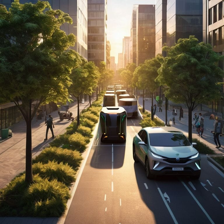 Future of Urban Planning concept