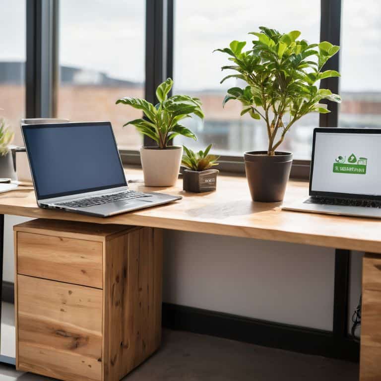 Sustainable Business Startup concept