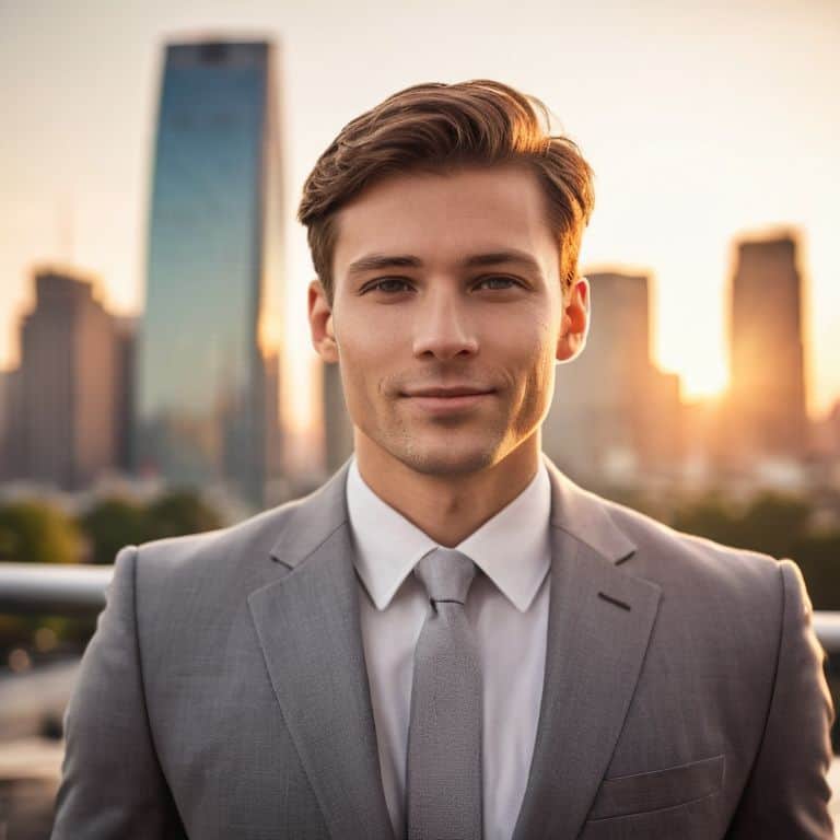 Personal brand building concept