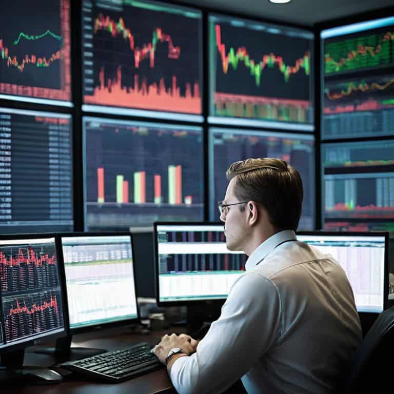 Stock market guide illustration