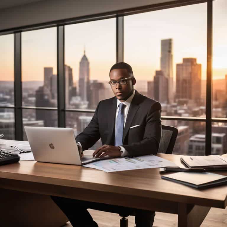 Strategic financial planning concept image
