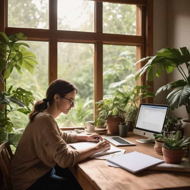 Sustainable budget planning concept