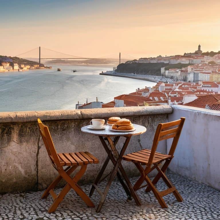Lisbon in a Day morning scene