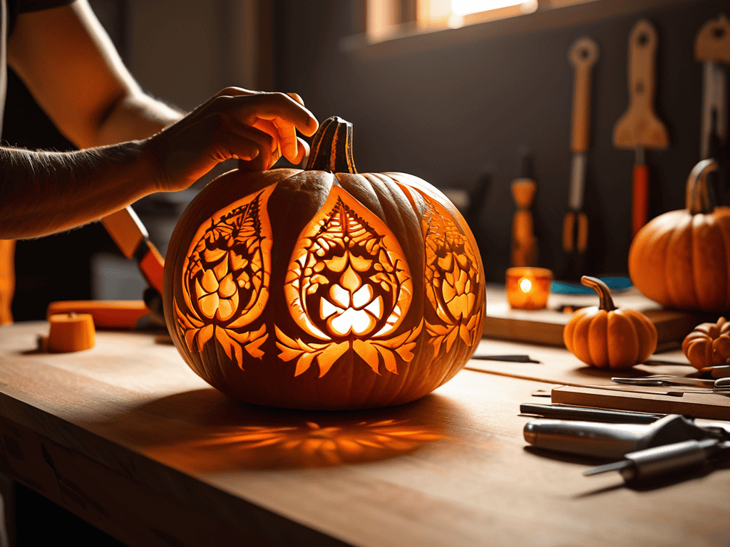 Slaying Pumpkin Carving Game