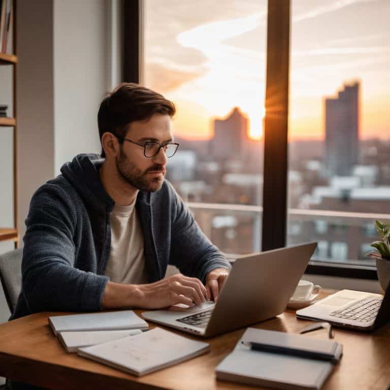 Upskilling for career transition concept