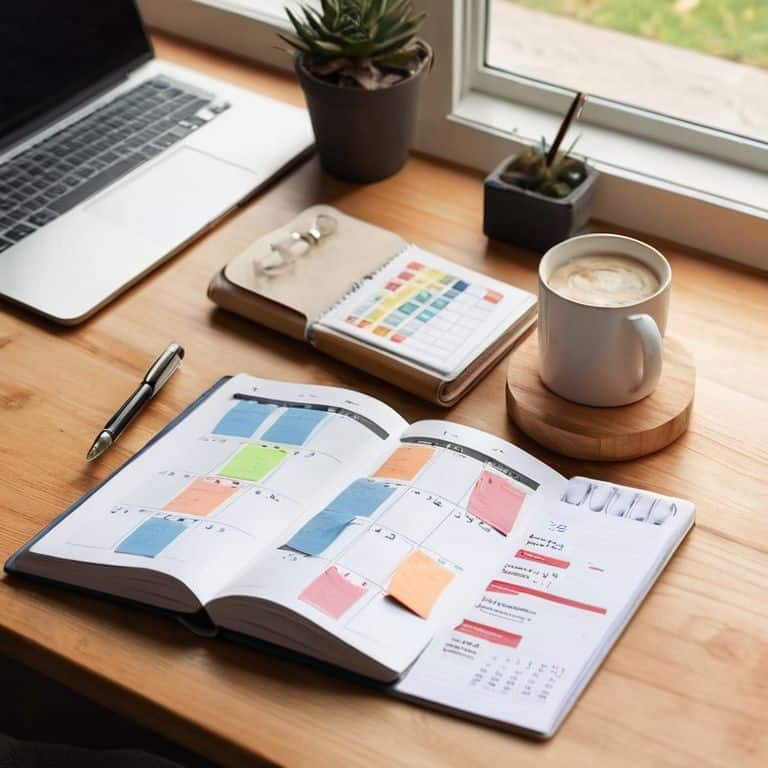 Digital Time Management Tools concept