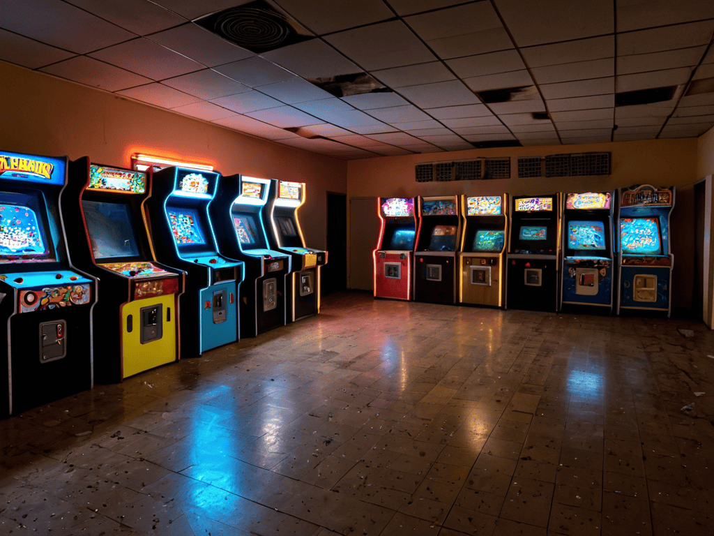 Polybius Urban Legend arcade game screenshot
