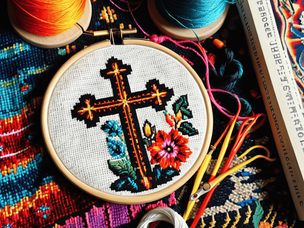 Subversive Cross Stitch Sampler