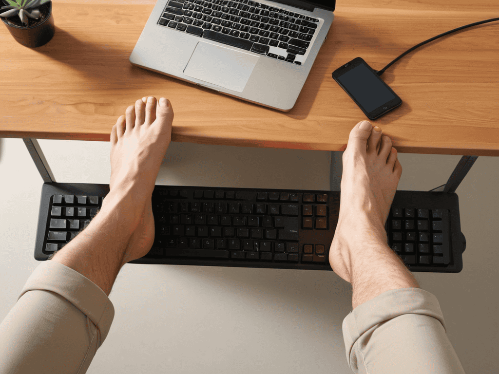 Ergonomic Desk Setup