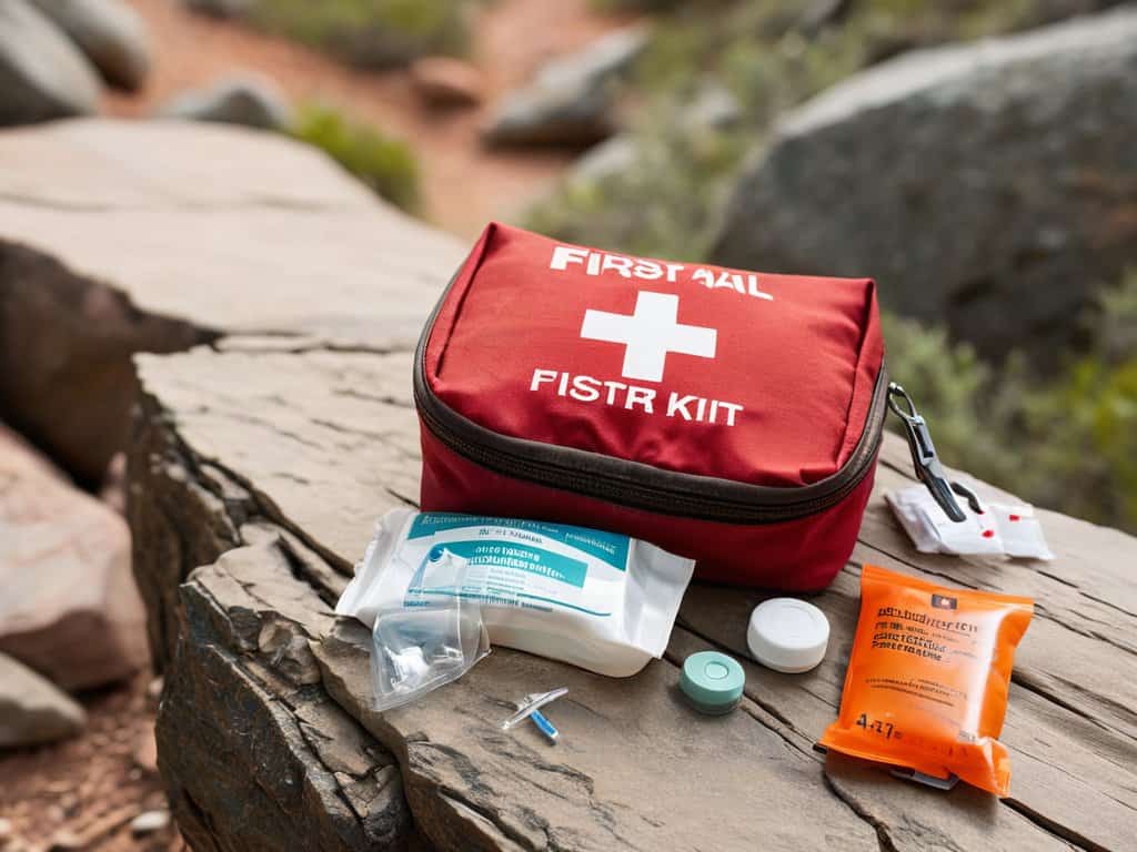 Essential Travel First Aid Kit supplies