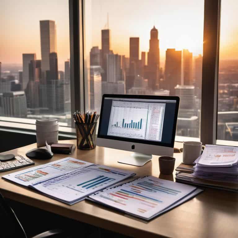 AI financial forecasting graph analysis